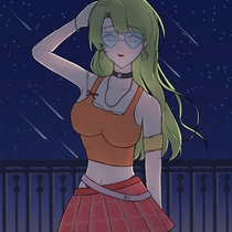 去打卡流星了